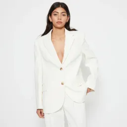 Camilla & Marc Raleigh Two-Piece Suit Cream Size 10  for rent on The Volte - image 5