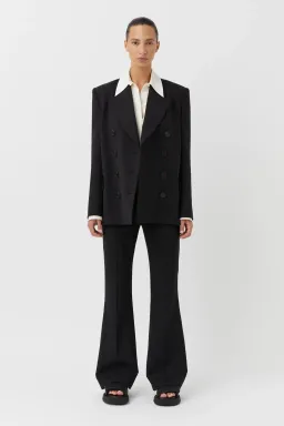 Camilla & Marc Marta Two-Piece Suit Black Size 8 for rent on The Volte - image 1