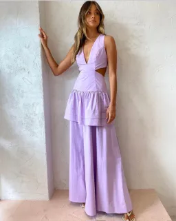 Manning Cartell Sweet Escape Maxi Dress Jacaranda Size 4 for rent on The Volte - image 1