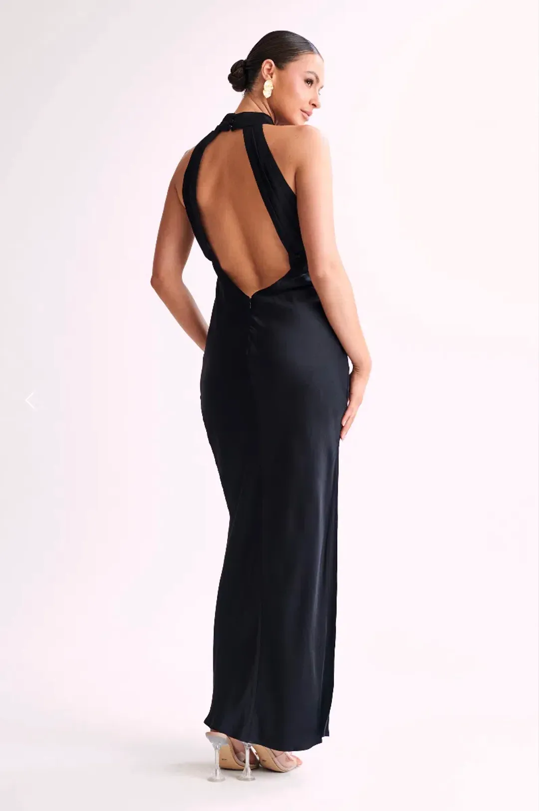 Meshki Claire Maxi Dress Black Size M / AU 10 for rent on The Volte - main image