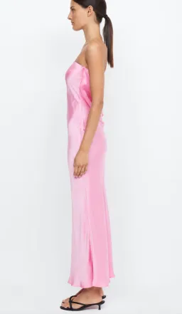 Bec & Bridge Moon Dance Strapless Dress Candy Pink Size 12 for rent on The Volte - image 2