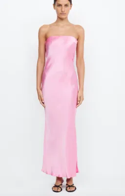 Bec & Bridge Moon Dance Strapless Dress Candy Pink Size 12 for rent on The Volte - image 5