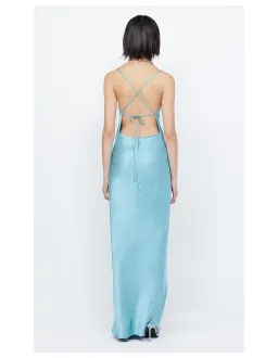 Bec & Bridge The Dreamer Tie Maxi Dress Sea Spray Size AU 6 for rent on The Volte - image 2