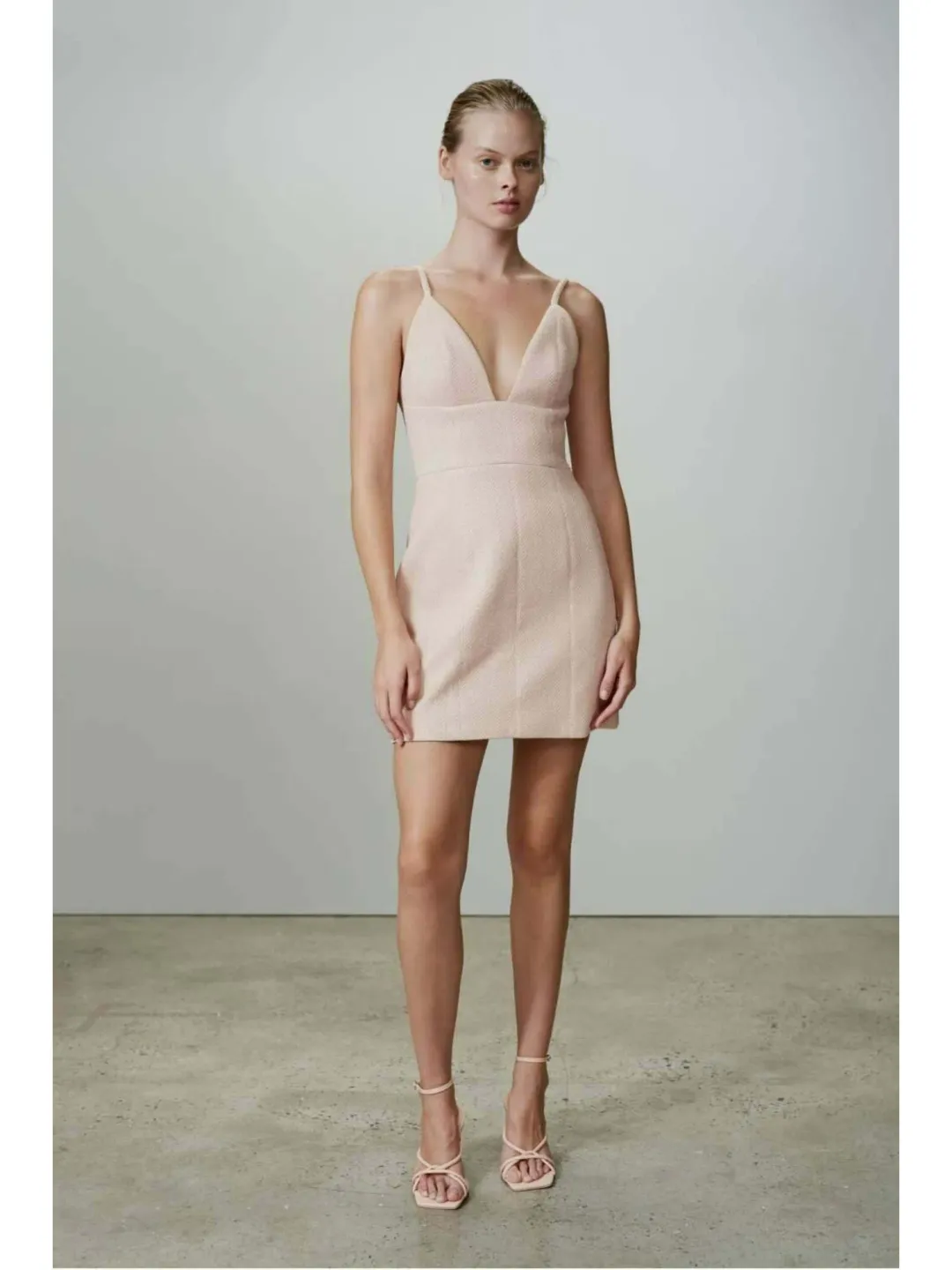 Manning Cartel French Kiss Mini Dress in Pink Size AU 8 for rent on The Volte - main image