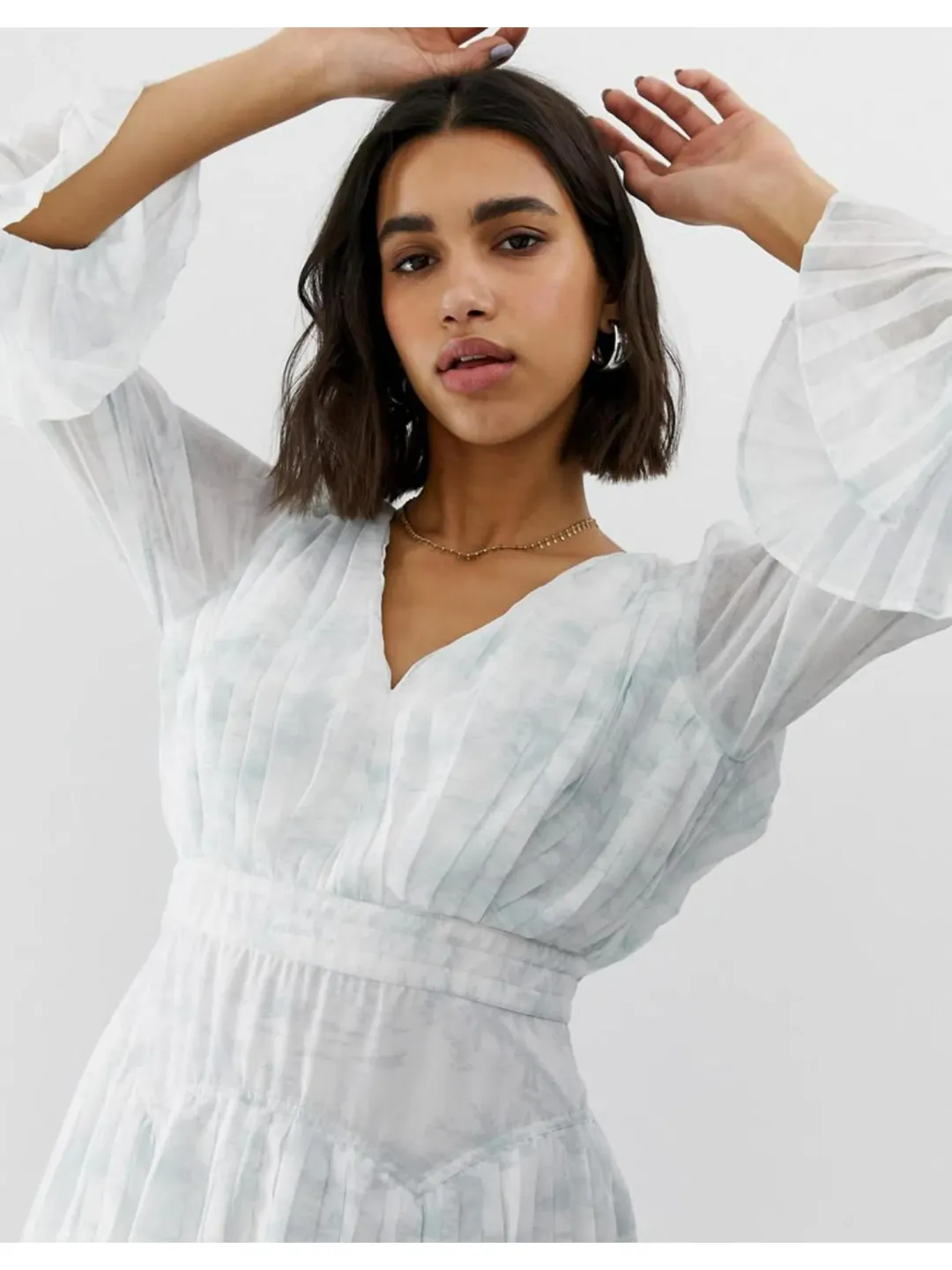 Stevie May Sky Settlement Mini Dress in Multi Size AU 8  for rent on The Volte - main image