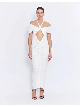 Pfeiffer Ramos Dress In Off White Size XS / AU 6 for rent on The Volte - image 1