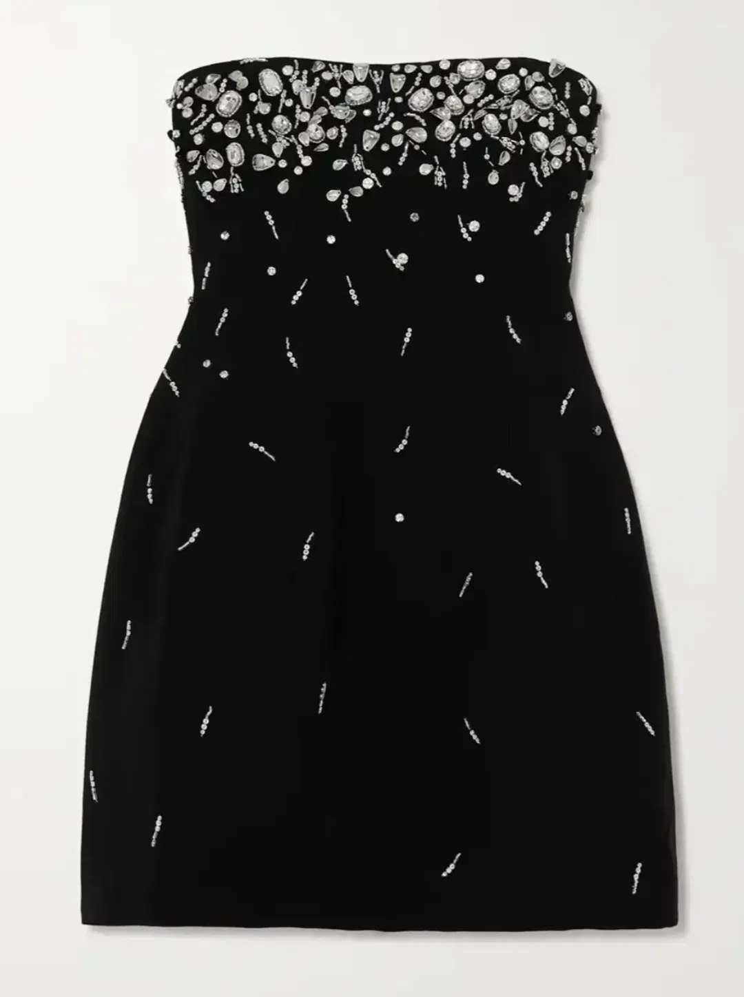 Jonathan Simkhai Arta Mini Dress Black Size US 2 / AU 6 for rent on The Volte - main image