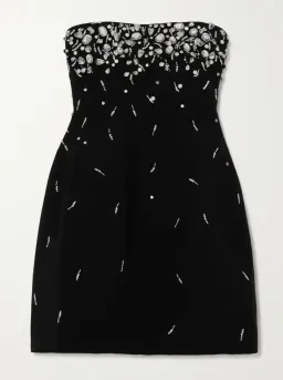 Jonathan Simkhai Arta Mini Dress Black Size US 2 / AU 6 for rent on The Volte - image 5