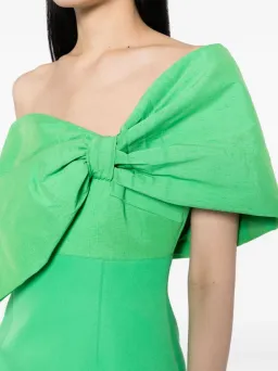 Rachel Gilbert Kace Mini Dress Green Size 1 / AU 8 for rent on The Volte - image 4