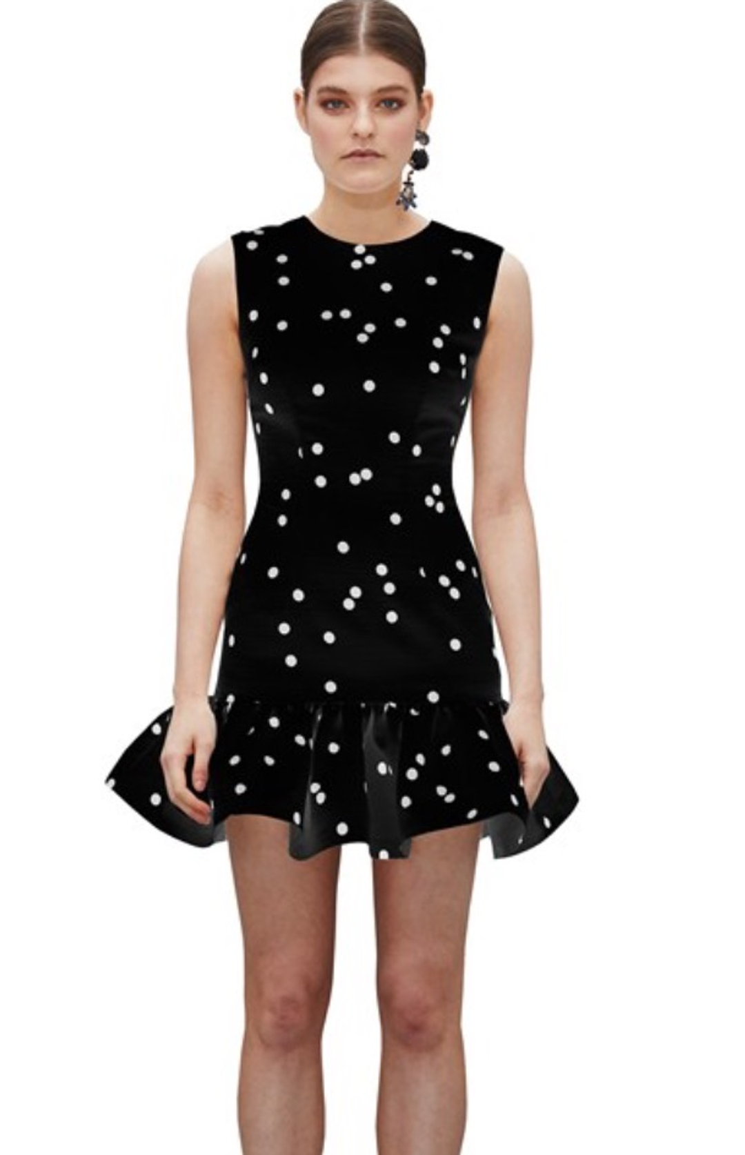 By Johnny Confetti Gathered Mini Dress Size 10/M for rent on The Volte - main image