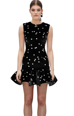 By Johnny Confetti Gathered Mini Dress Size 10/M for rent on The Volte - image 2