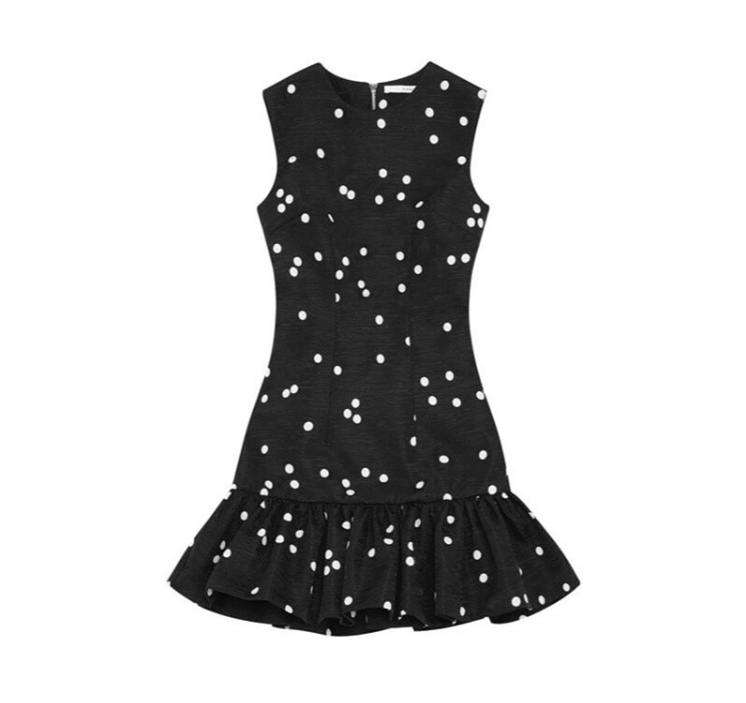 By Johnny Confetti Gathered Mini Dress Size 10/M for rent on The Volte - main image