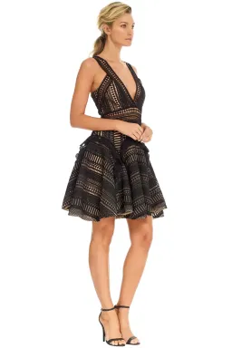 Thurley Halley's Comet Mini Dress in Black Size 8 for rent on The Volte - image 2