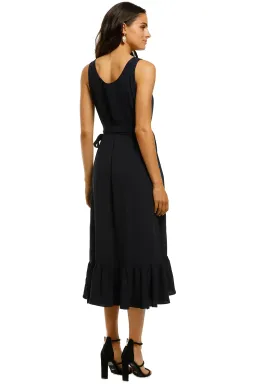 Tania Olsen Brit Midi Dress in Navy Size 16 for rent on The Volte - image 3