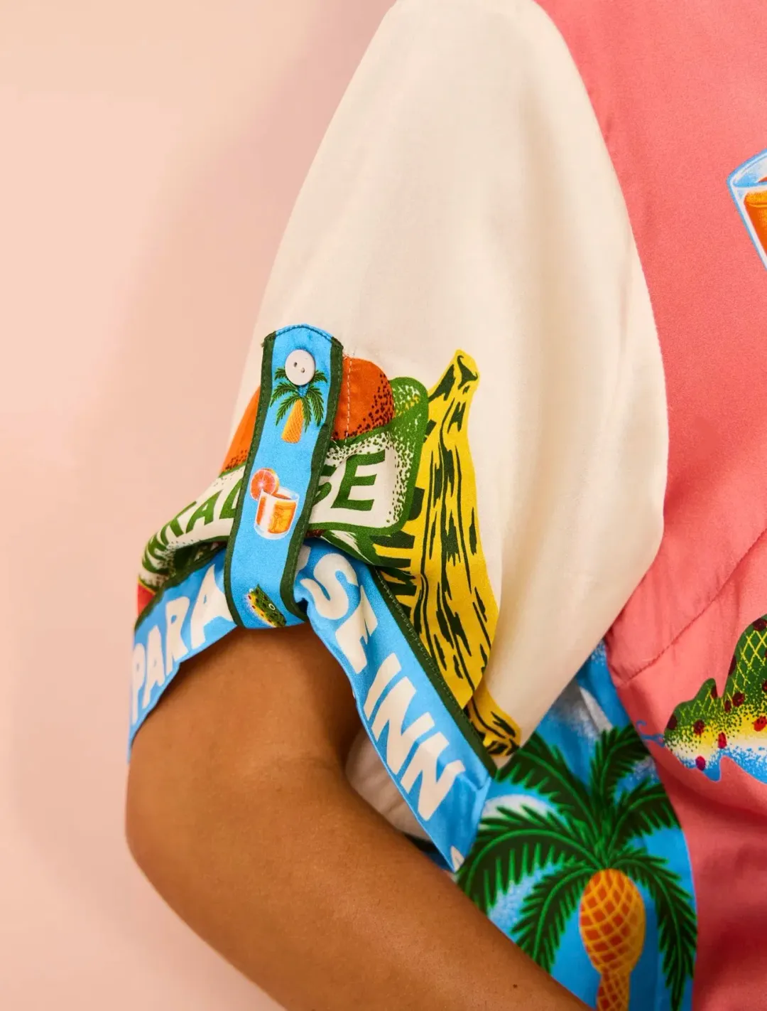 Alemais Paradiso Silk Shirt Size 6 & Pants Size 10 Set  for rent on The Volte - main image