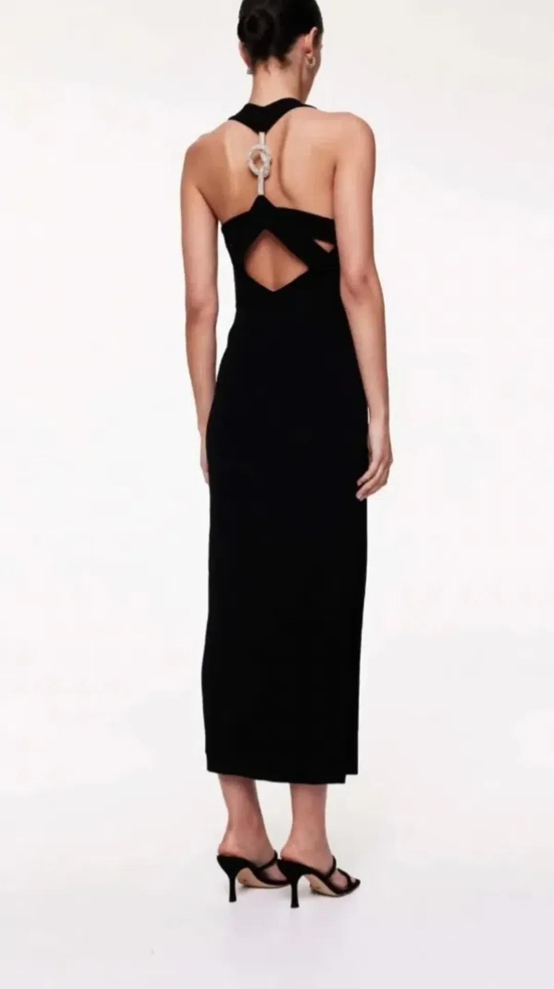 Rachel Gilbert Blaise Gown Black Size 3 / AU 12 for rent on The Volte - main image