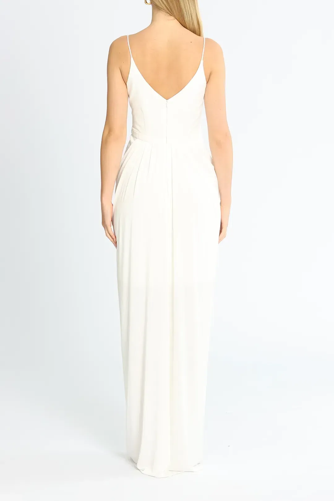 Tania Olsen Claire Gown in Vintage White Size 8 for rent on The Volte - main image