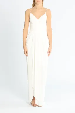 Tania Olsen Claire Gown in Vintage White Size 8 for rent on The Volte - image 1