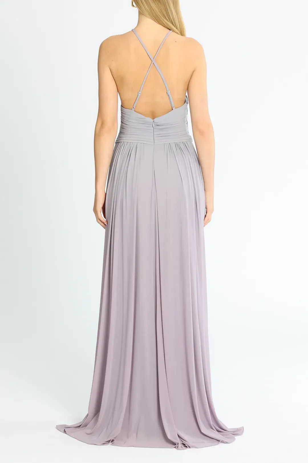 Tania Olsen Andie Gown in Lavender Size 12 for rent on The Volte - main image