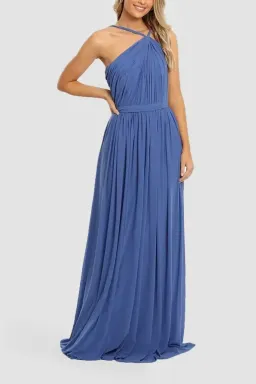 Tania Olsen Sabrina Gown in Sky Blue Size 10 for rent on The Volte - image 1