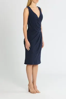 Tania Olsen Delta Dress in Navy Size 12 for rent on The Volte - image 2