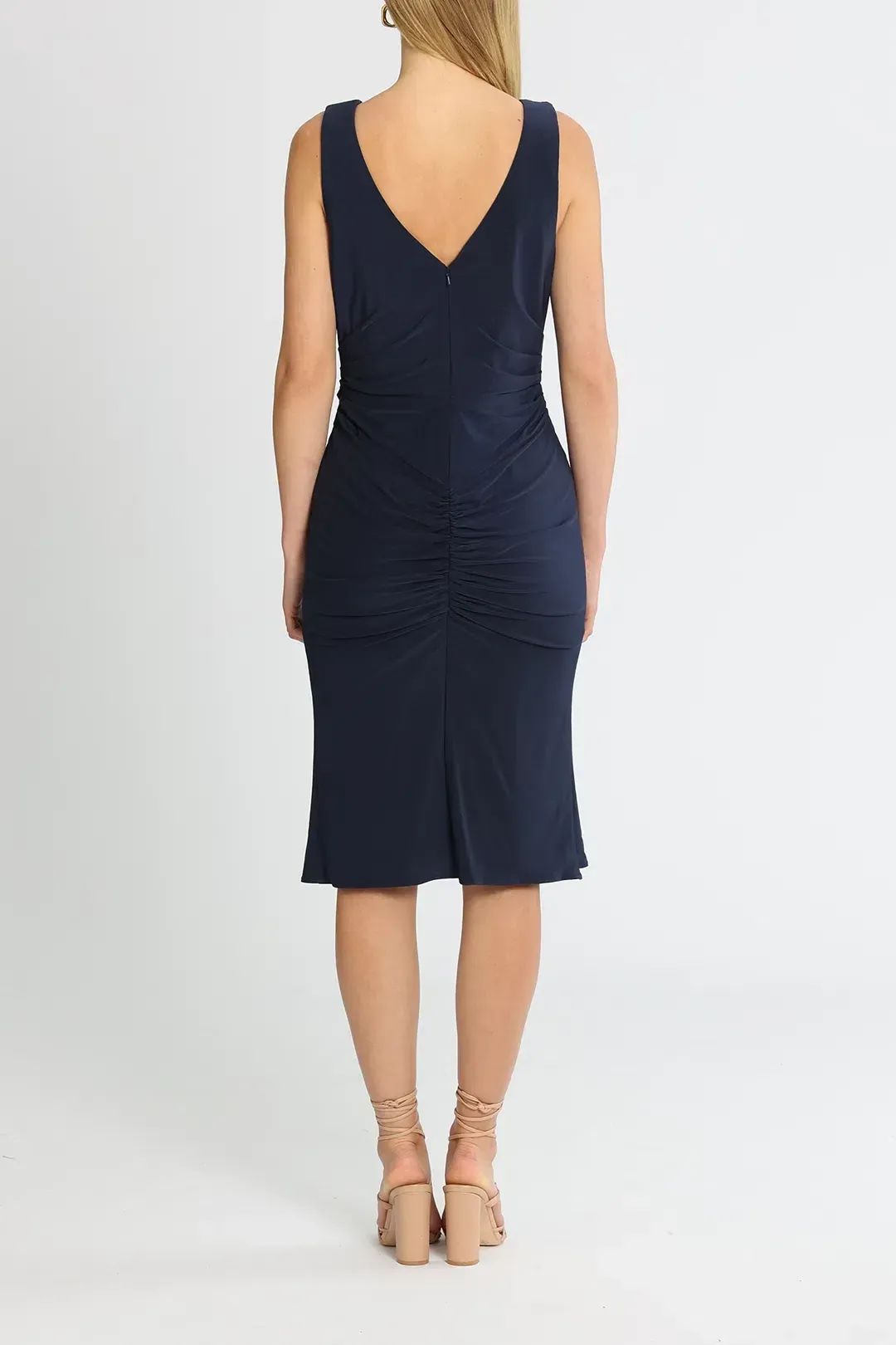 Tania Olsen Delta Dress in Navy Size 12 for rent on The Volte - main image