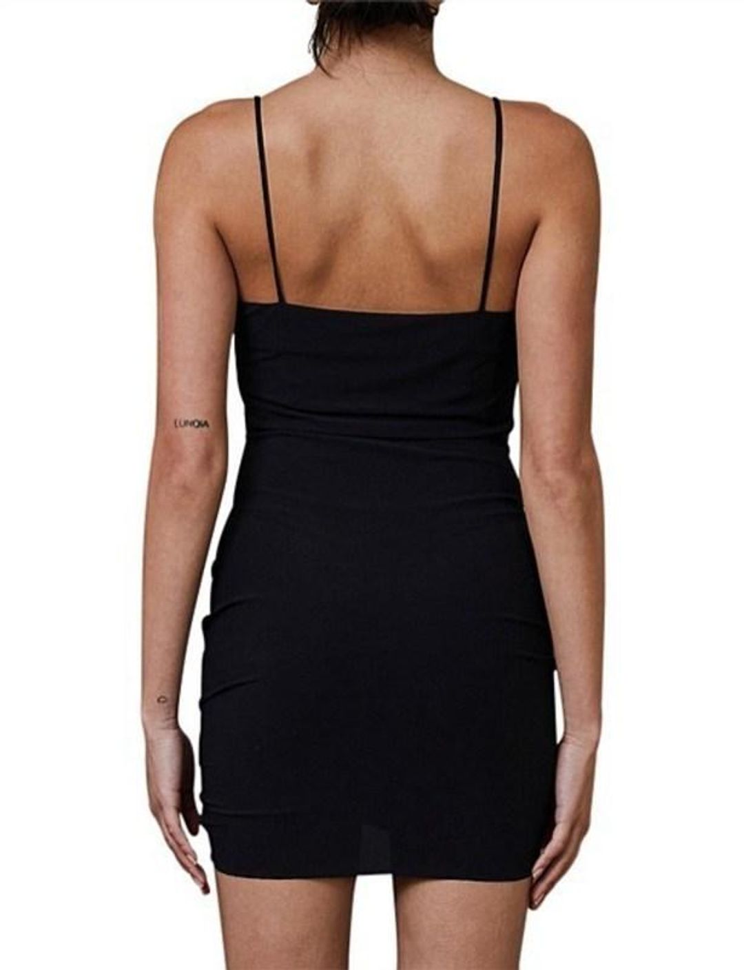Bec & Bridge Minx Mini Dress Black Size AU 8 for rent on The Volte - main image