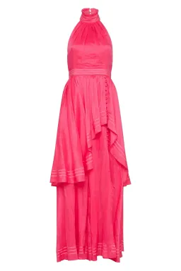Aje Sienna Maxi Dress Berry Pink Size 6 for rent on The Volte - image 5