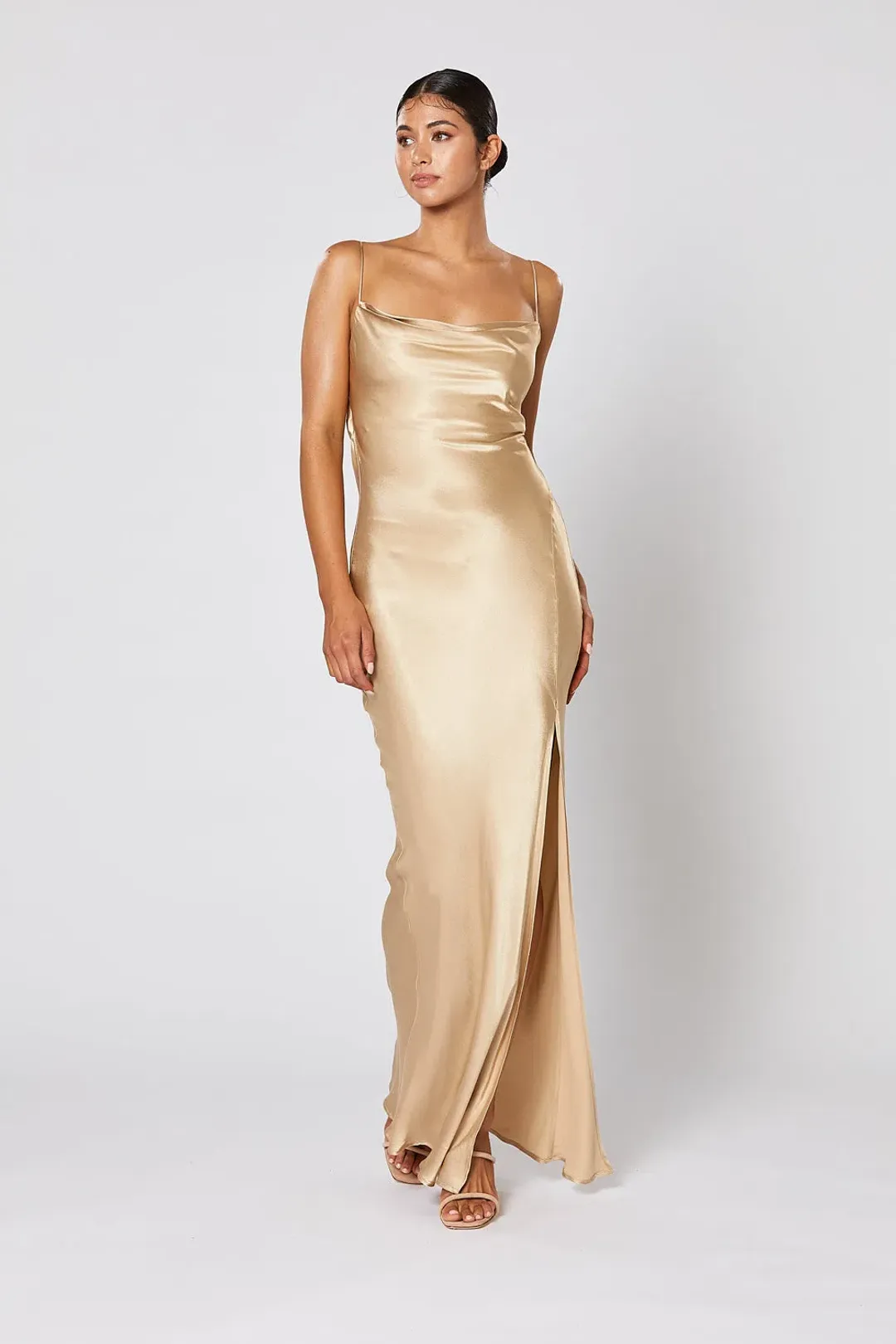 Winona Cheri Dress Gold Size XS / AU 6 for rent on The Volte - main image