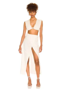 Hansen & Gretel Catalina Top Size 10 and Skirt Size 12 Set Sand for rent on The Volte - image 1