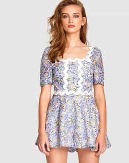Alice McCall Lady Playsuit Blue Size 8 for rent on The Volte - image 1