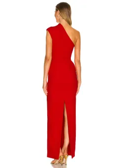 Solace London Krista Maxi Dress in Royal Red Size US 6 / AU 10 for rent on The Volte - image 3