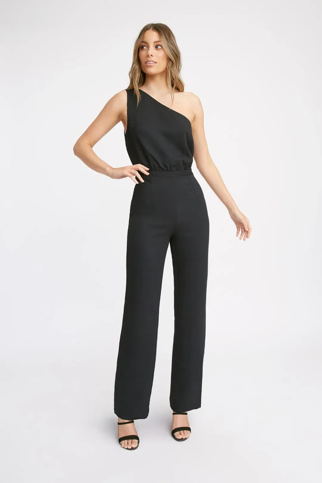 Kookai Aria Jumpsuit Black Size 6  for rent on The Volte - main image