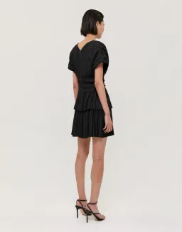 Saba Perle Mini Dress Black Size AU 10 for rent on The Volte - image 3