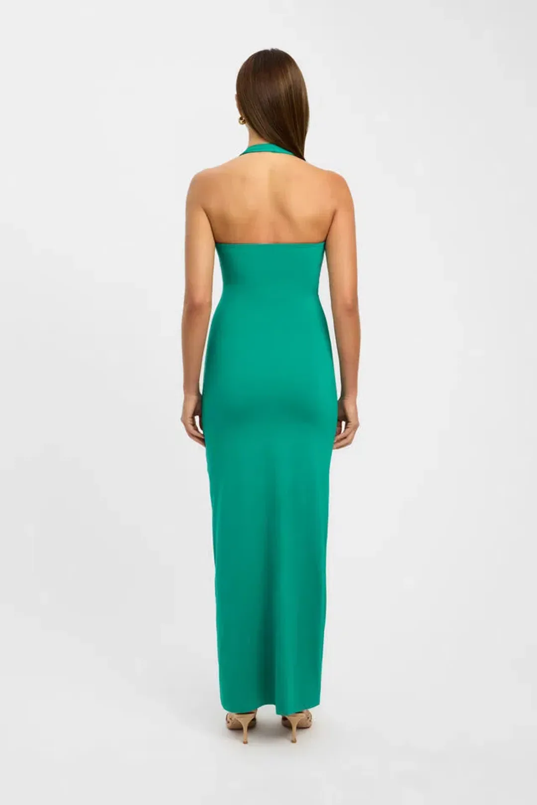 Kookai Stella Halter Maxi Dress  Apple Size 8   for rent on The Volte - main image