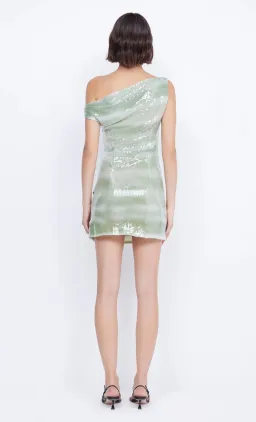 Bec & Bridge Brydie Asym Mini Dress Mint Ombre Size 8 / AU 8 for rent on The Volte - image 4