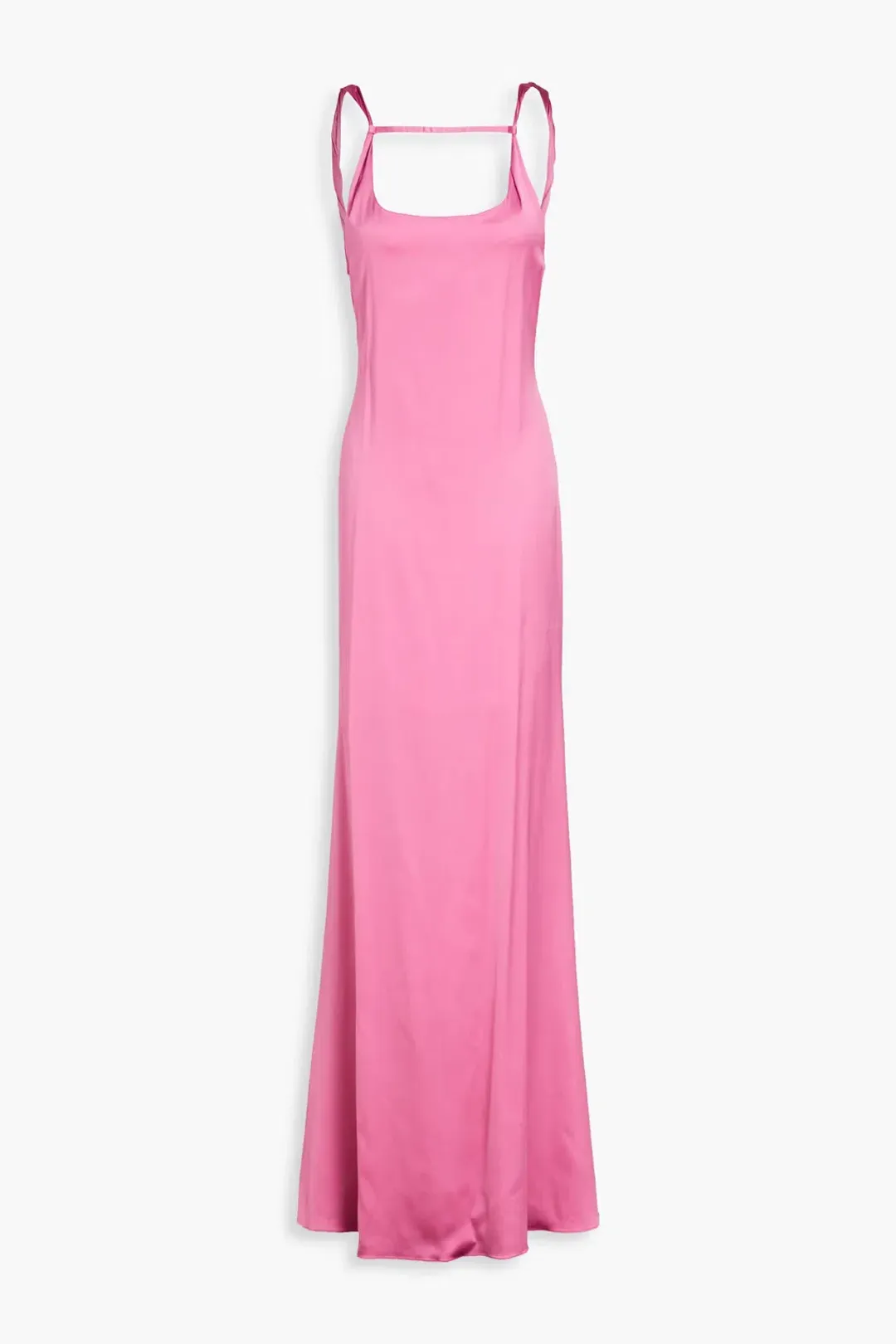 Jaquemus La Robe Mentalo Gown Pink Size FR 38 / AU 10 for rent on The Volte - main image
