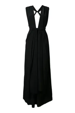 Bianca Spender Silk CDC Ascendant Gown Black Size 0 / AU 6  for rent on The Volte - image 4