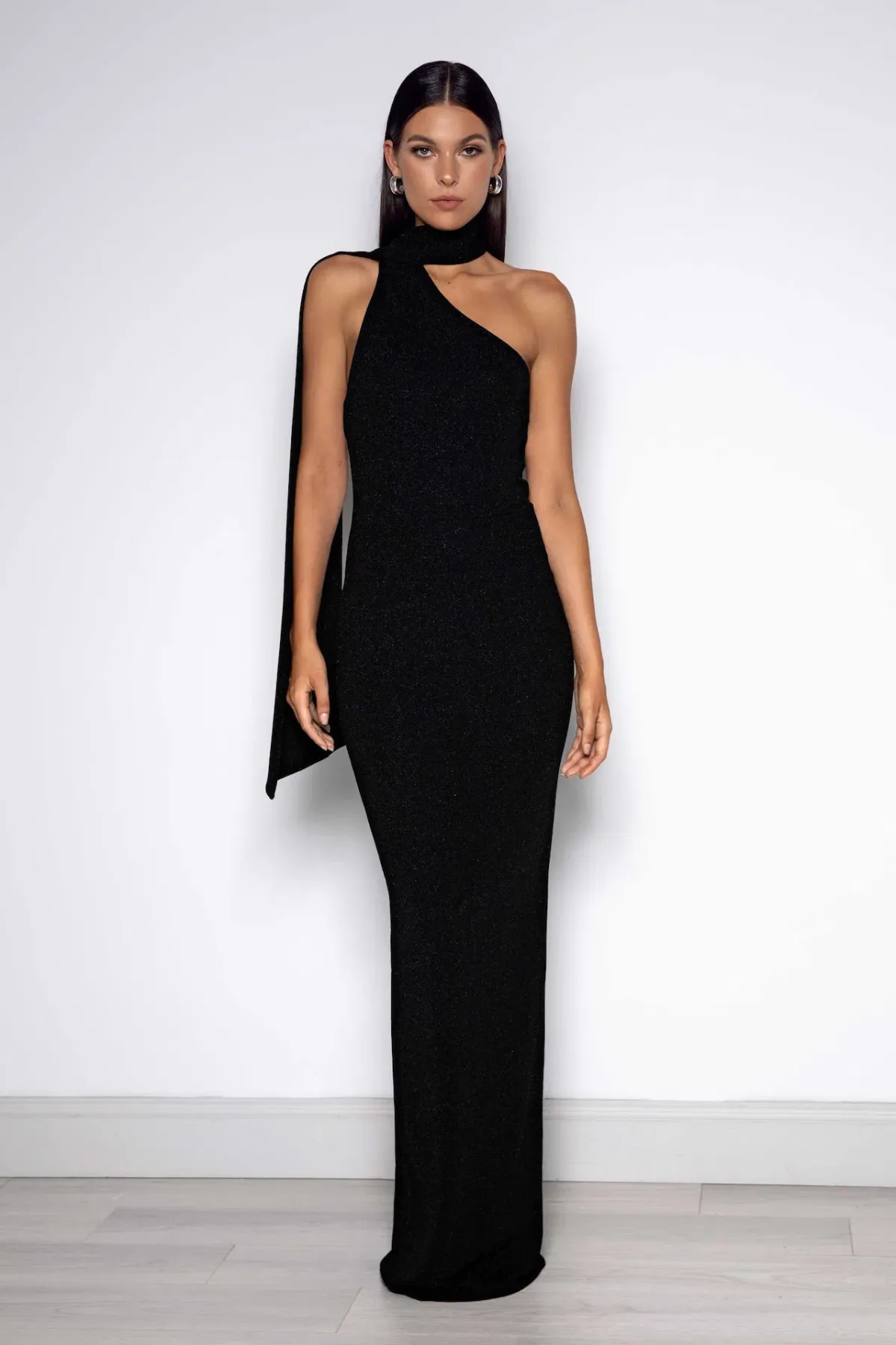Elle Zeitoune Noah Maxi Dress Black Size 6 for rent on The Volte - main image