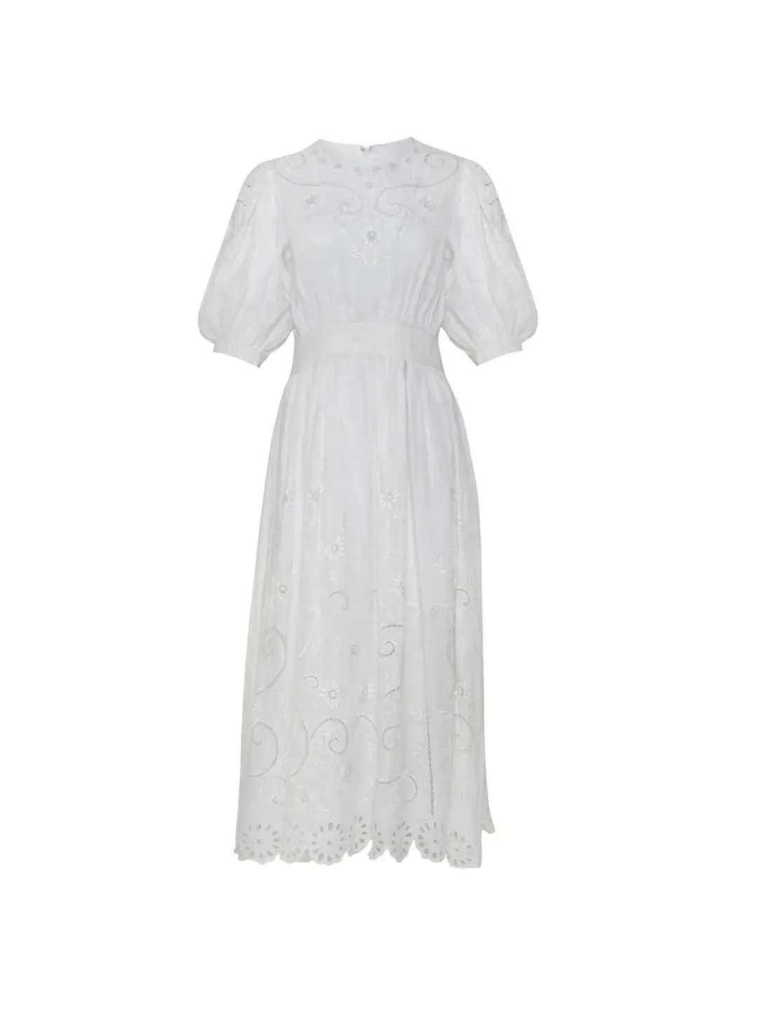 All That Remains Ines Dress in White Size AU 8  for rent on The Volte - main image