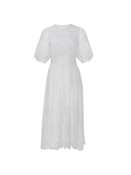 All That Remains Ines Dress in White Size AU 8  for rent on The Volte - image 4
