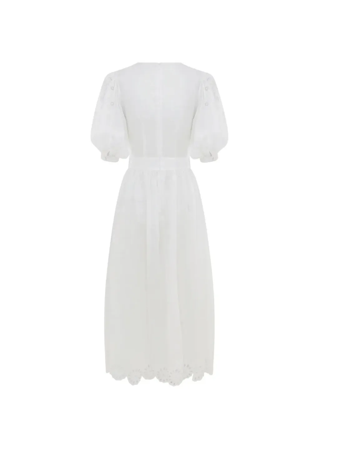 All That Remains Ines Dress in White Size AU 8  for rent on The Volte - main image