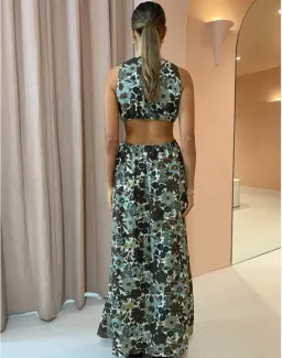 Sir The Label Constantine Cut Out Midi Dress Constantine Size 1 / AU 8 for rent on The Volte - image 2