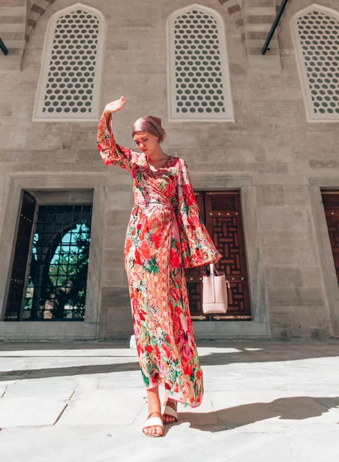 Camilla Czarina Every Flower Blossoms Wrap Dress Floral Size 8 for rent on The Volte - main image