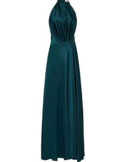 Bianca Spender Isabella Silk Gown Green Size 10 for rent on The Volte - image 4
