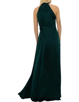 Bianca Spender Isabella Silk Gown Green Size 10 for rent on The Volte - image 3