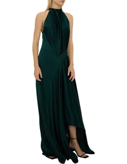 Bianca Spender Isabella Silk Gown Green Size 10 for rent on The Volte - image 5