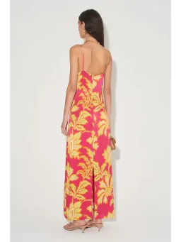 Hansen & Gretel Alchemy Dress in Fuschia Fern Print Size Small / AU 8 for rent on The Volte - image 2
