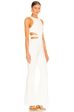 Misha Thea Jumpsuit Ivory Size 10 for rent on The Volte - image 2