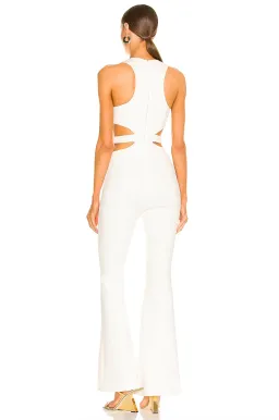 Misha Thea Jumpsuit Ivory Size 10 for rent on The Volte - image 3